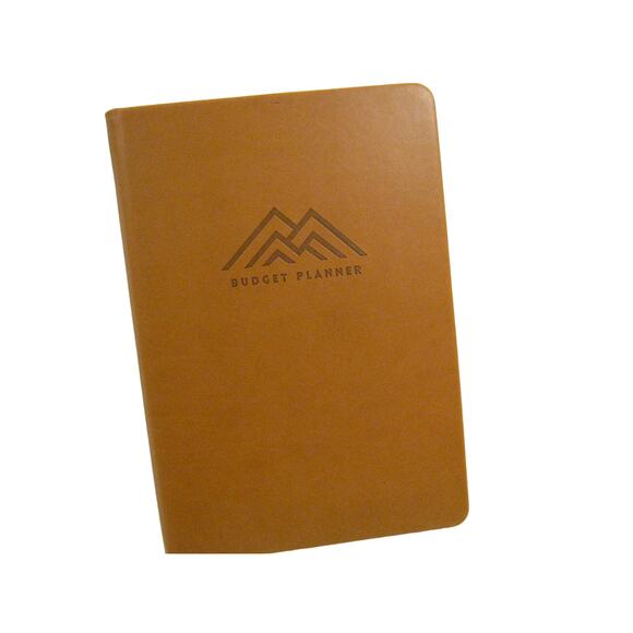Brown leather Budget Planner Budget Book | 12-Month Finance Expense Tracker - Picture 8 of 8